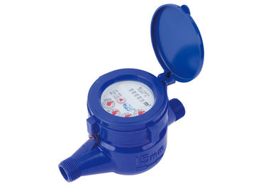 Đồng hồ đo nước trong nhà bằng nhựa ABS Từ khô-quay số cho nước lạnh LXSG-15EP
