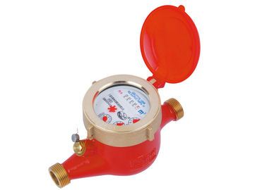 Đồng hồ nước nóng dân cư quay nóng mặt bích kết nối với BSP Thread, LXSR-15