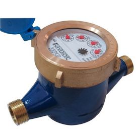 VDB tích Rotary Piston nước Meter với dial khô (Brass)