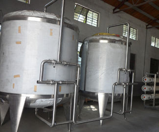 Tanks Thực phẩm Xử lý nước công nghiệp Thiết bị rỉ nước thép cho Nhà máy nước giải khát