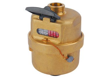 Brass Body Rotary Piston nước Meter