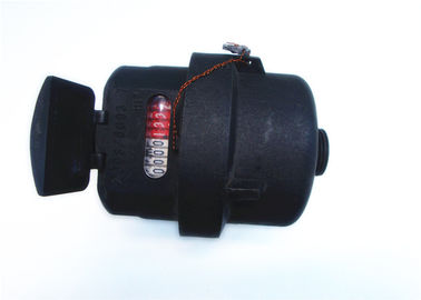 Đồng hồ nước bằng nhựa Piston ClassC / ClassD thể tích đen, LXH-15P