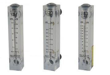 Inline nhựa Flow Meter Đối Gas Đo lường Trong Thiết bị xử lý nước