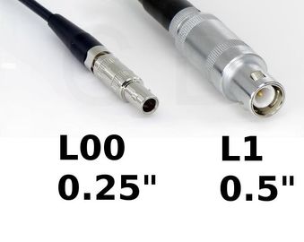 Máy kỹ thuật số siêu âm khuyết tật Detector Với LEMO 00 / LEMO 01 BNC cáp