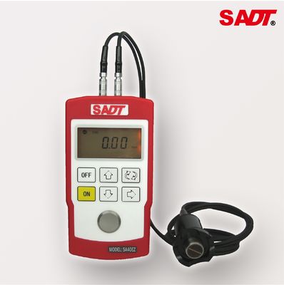 Máy siêu âm đo độ dày 0.8mm - 225mm Xung dội Với Probe kép